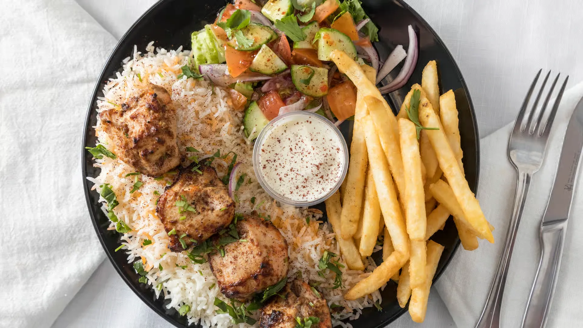 Delicious Chicken Tikka Platter in Calgary, AB