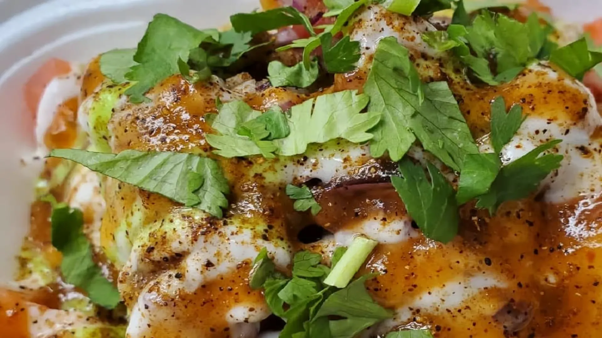 Delicious Samosa Chaat in Calgary, AB